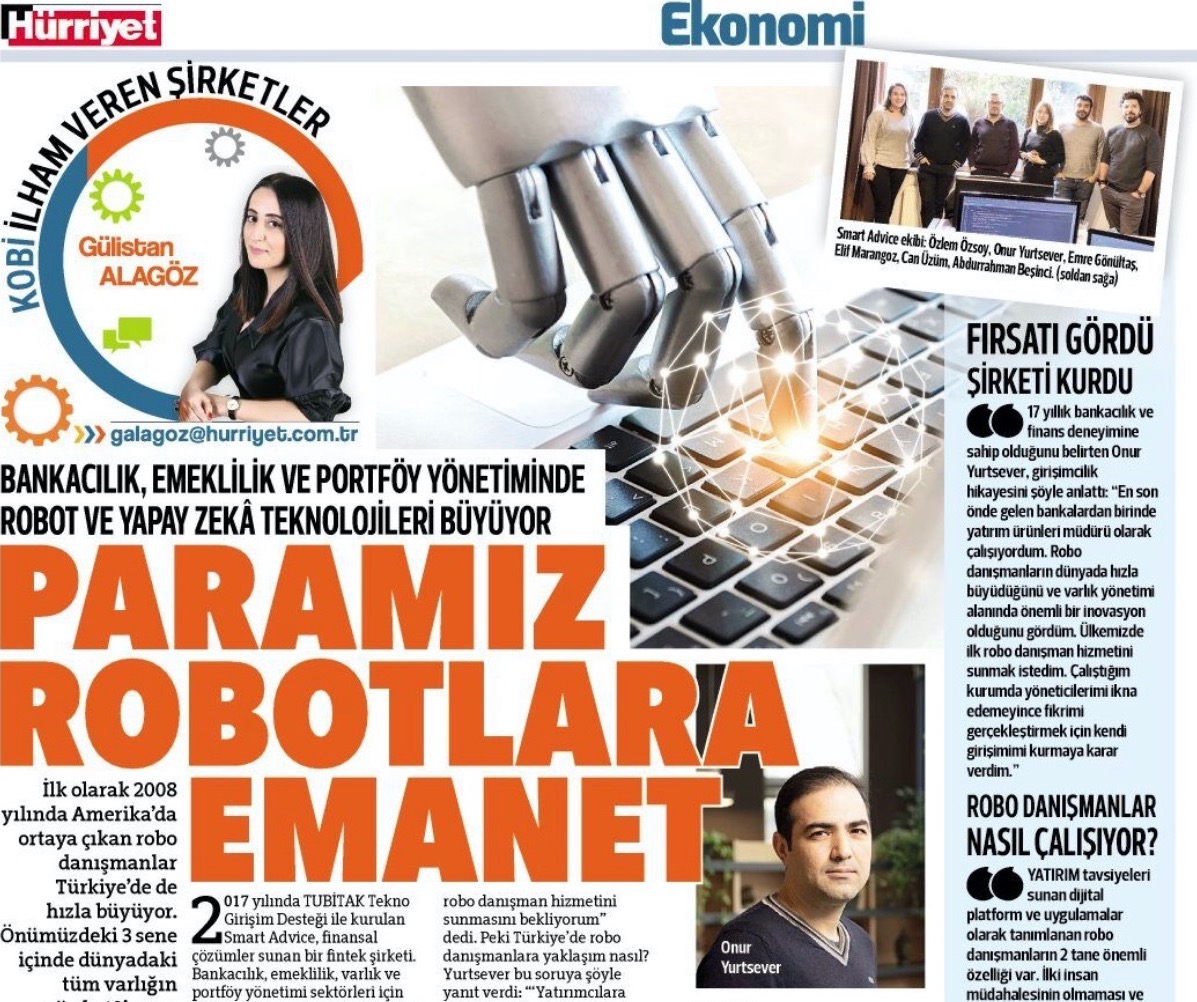 PARAMIZ ROBOTLARA EMANAET